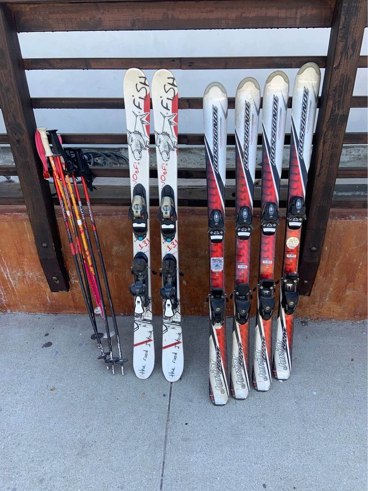 Salomon store fish skis