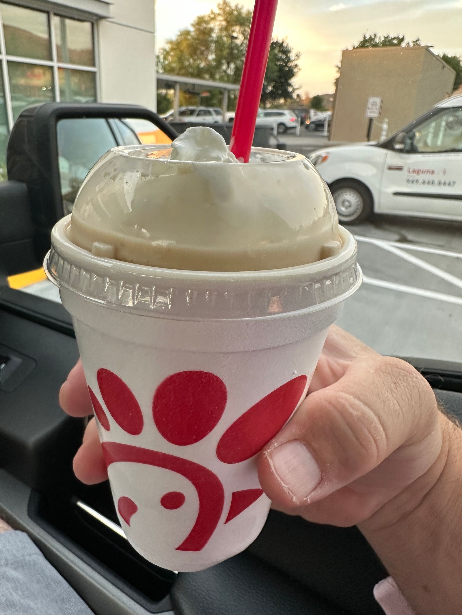 Review Chicfila autumn shake